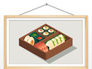 手繪日本料理插畫(huà) 從AI矢量圖到創(chuàng)意設(shè)計(jì)的完美融合